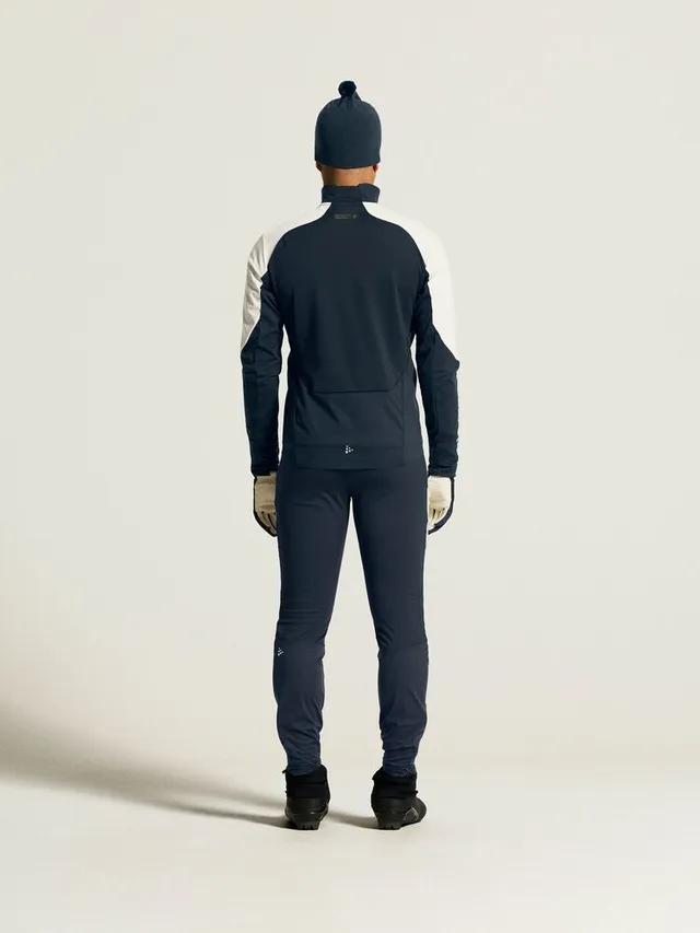 Craft Herre Nor Race Wind Tights 2 M Teknisk langrennstights-Tofu/Blue 