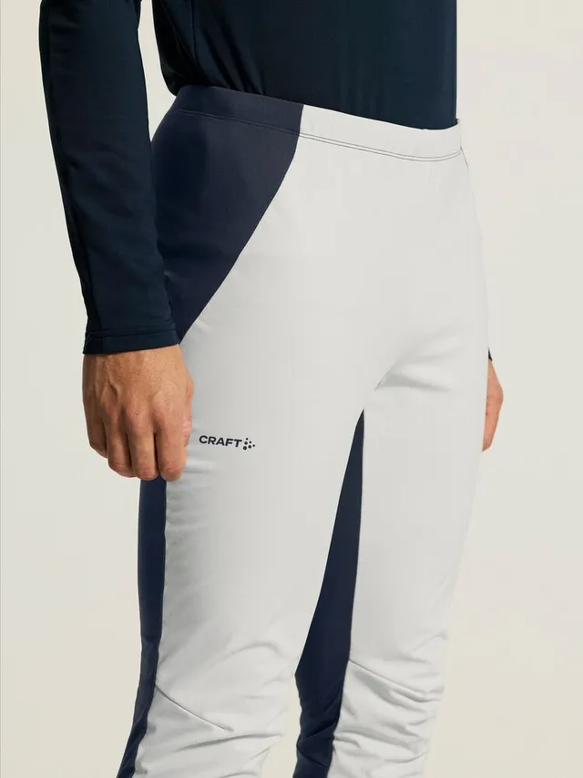 Craft Herre Nor Race Wind Tights 2 M Teknisk langrennstights-Tofu/Blue 