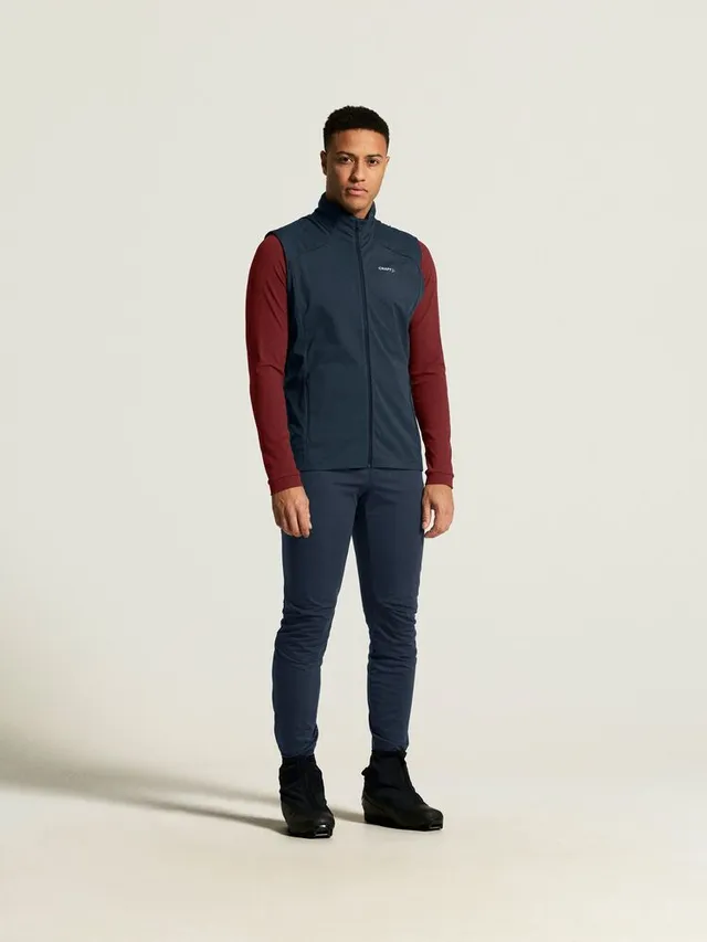 Craft Herre Vest Nordic Race L Teknisk langrennsvest-Night 