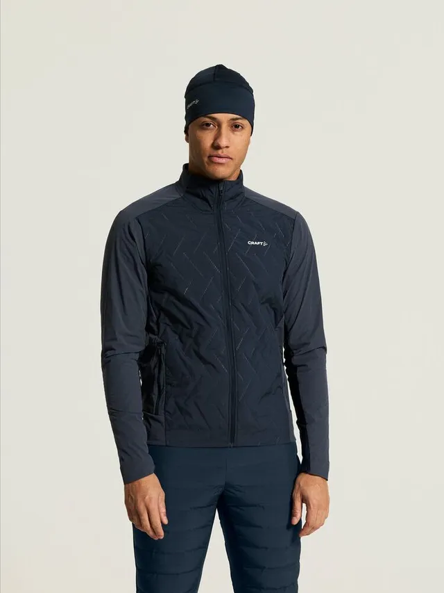 Craft Herre Jakke Speed 3 L Varm langrennsjakke for trening-Night 