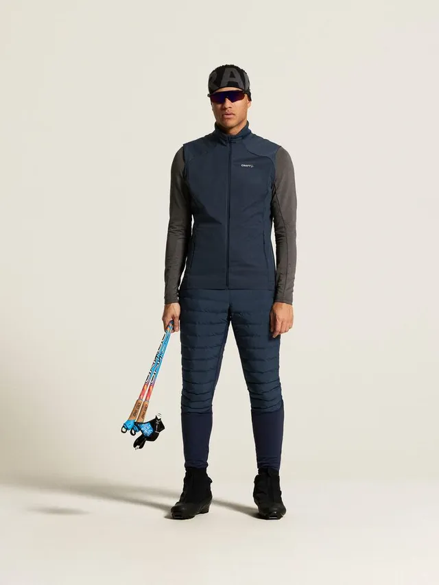 Craft Herre Bukse Pursuit M Varm langrennsbukse-Night 