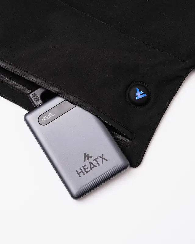HeatX Heated Sit Pad Black Oppvarmet sitteunderlag til kalde dager 