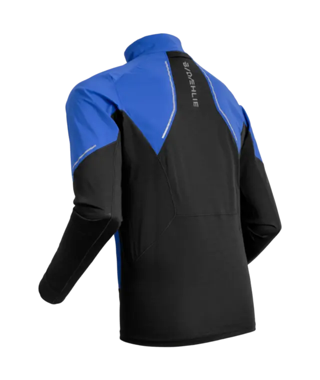 Dæhlie Herre Half Zip Tech Wool XL Ullkomfort for aktive dager- Blue 