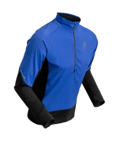 Dæhlie Herre Half Zip Tech Wool XL Ullkomfort for aktive dager- Blue