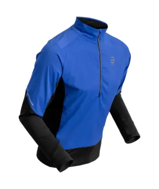 Dæhlie Herre Half Zip Tech Wool Ullkomfort for aktive dager- Blue