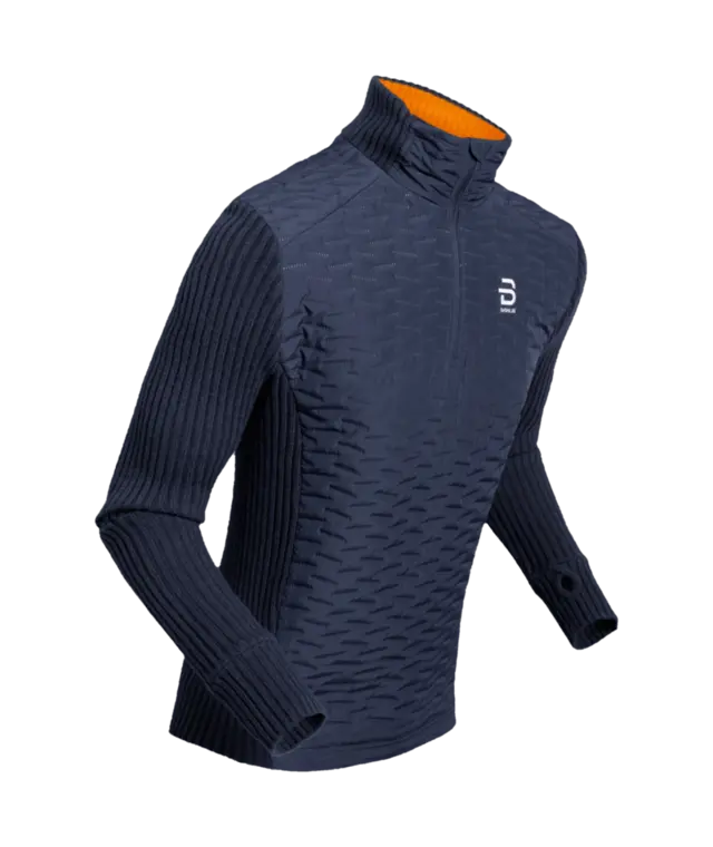 Dæhlie Herre Half Zip Comfy 2.0 XL Varm ganser til kalde dager-Navy 