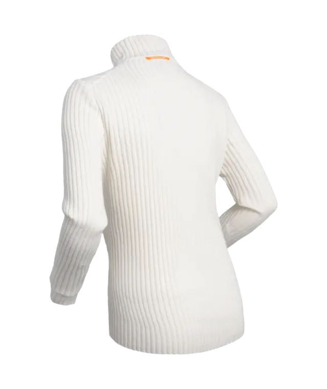Dæhlie Dame Half Zip Comfy 2.0 S Varm genser til kalde dager-Snow White 