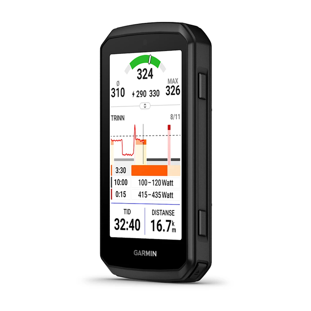 Garmin Edge 1060 GPS Sykkelcomputer Stemmestyrt sykkelcomputer 