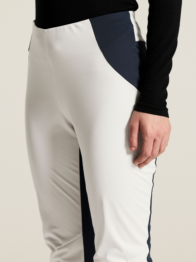 Craft Dame Nor Race Wind Tights 3 S Tights med vindbeskyttelse-Tofu/Blue 