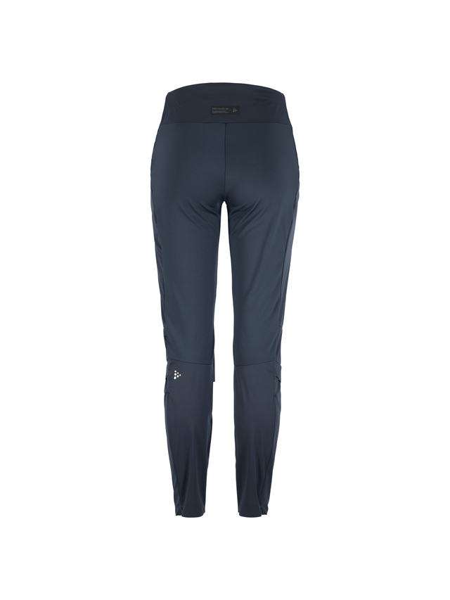 Craft Dame Nor Race Wind Tights 3 XS Tights med vindbeskyttende front-Night 