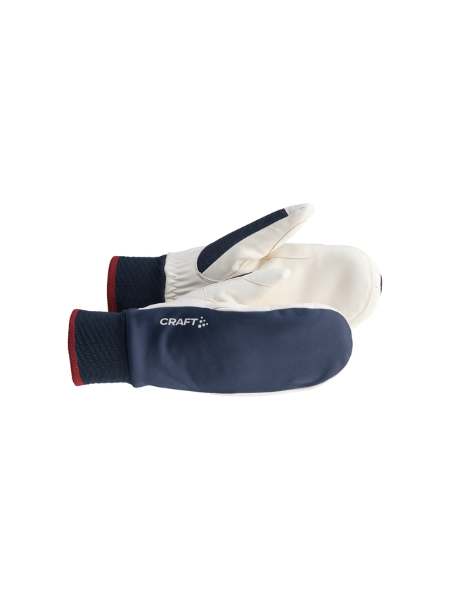 Craft Votter Pro Race 7 Varme votter til langrenn - night/white 