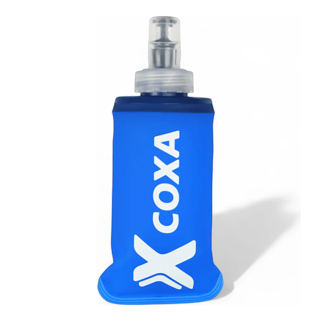 Coxa Soft Flask 150 ML m/velcro Softflask med borelås-Blue 