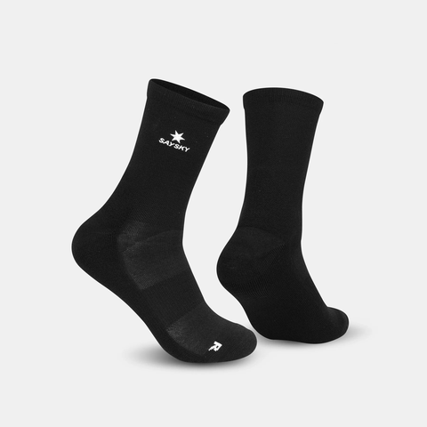 SAYSKY Sokker Merino High Naturlig komfort-901-BLACK