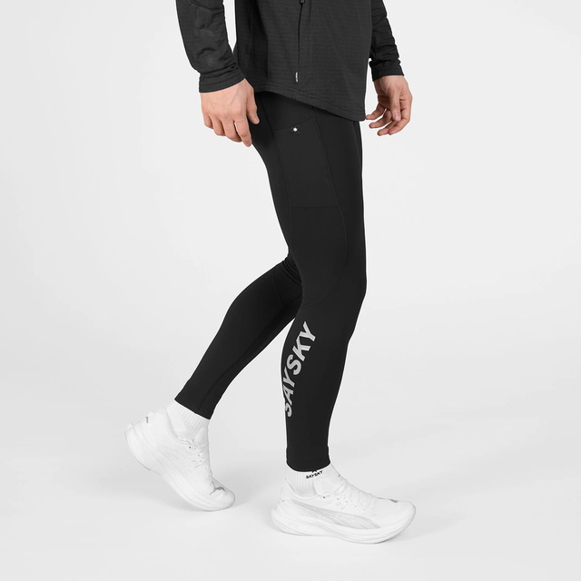 SAYSKY M Tights Blaze+ M Tights med god støtte-BLACK 