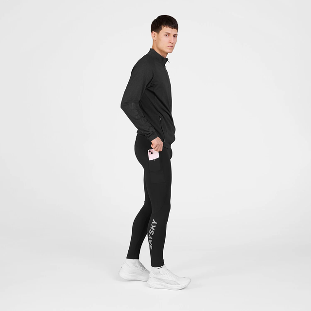 SAYSKY M Tights Blaze+ M Tights med god støtte-BLACK 