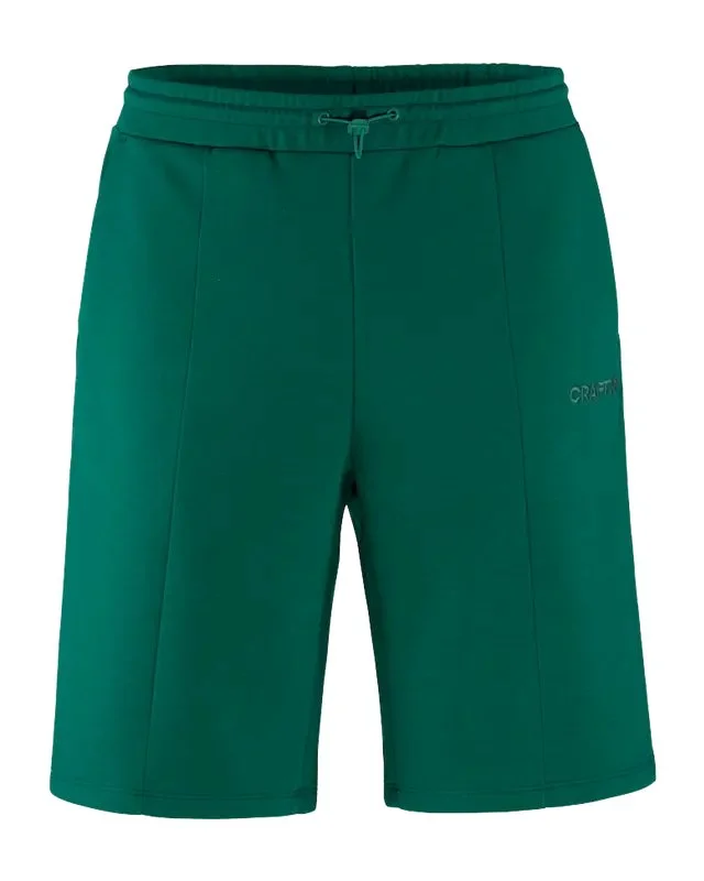 Craft M Sweatshorts Adv Join  L Komfortabel shorts til hverdagsbruk-Leaf 