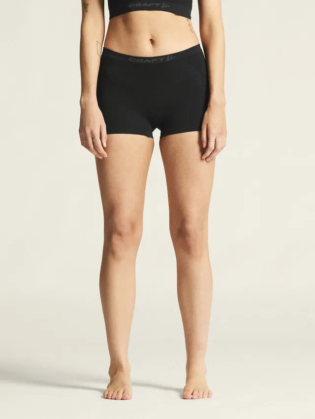 Craft W Bokser Wool Seamless XS/S Sømløs ullboxer for kalde dager - Black 