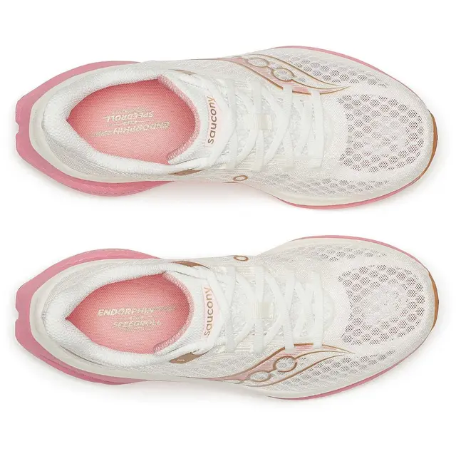 Saucony Løpesko W Endorphin Speed 5 40,5 Allsidig temposko - IVORY/MAUVE 