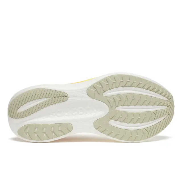 Saucony Løpesko M Triumph 23 43 Myk og god mengdesko - IVORY/FIRE 