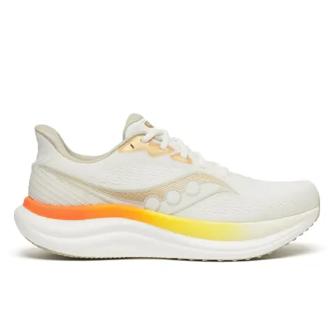 Saucony Løpesko M Triumph 23 Myk og god mengdesko - IVORY/FIRE