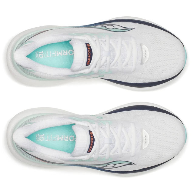 Saucony Løpesko W Triumph 23 39 Myk og god mengdesko - WHITE/NAVY 