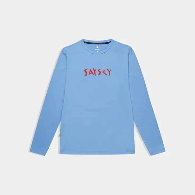 SAYSKY Herre Trøye Tiger Pace LS S Langermet komfortabel løpetrøye - blue 