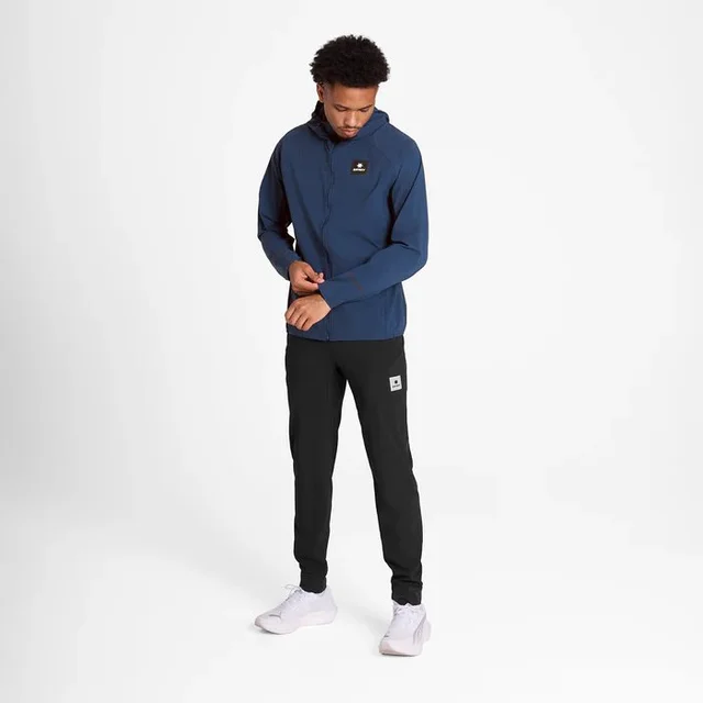 SAYSKY Herre Jakke Clean Pace Flex M Vind- og vannavvisende løpejakke- Blue 