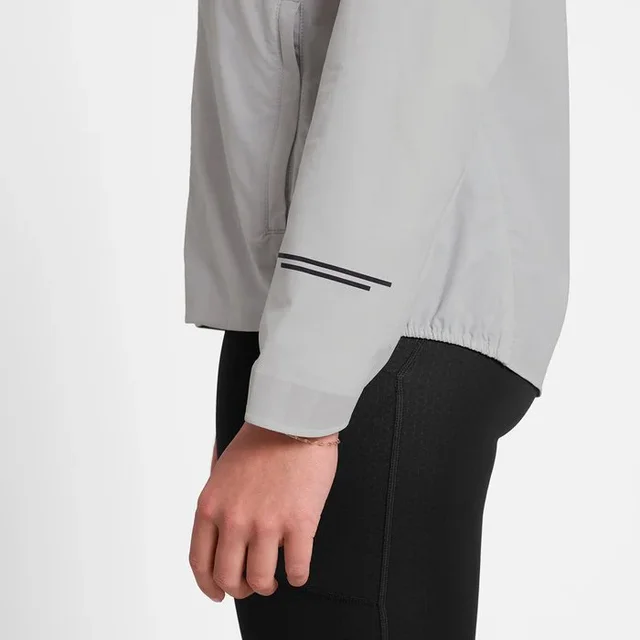 SAYSKY Dame Jakke Clean Pace Flex  L Vindtett jakke til løping - Grey 