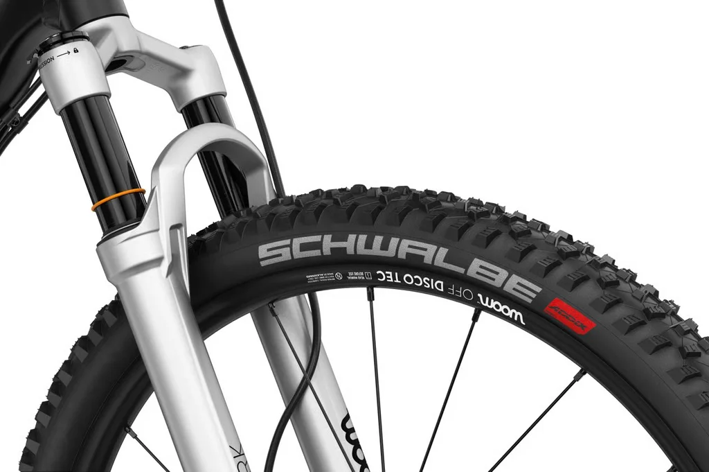 Woom 5 OFF Air 24" Barnesykkel 7-11 år Lett terrengsykkel til Junior m/demper 