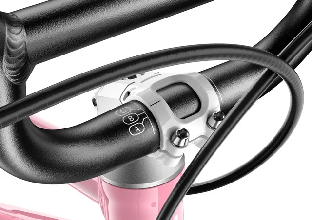 Woom 2 Go Barnesykkel 14" PowPink Perfekt første sykkel til barn 95-110cm 