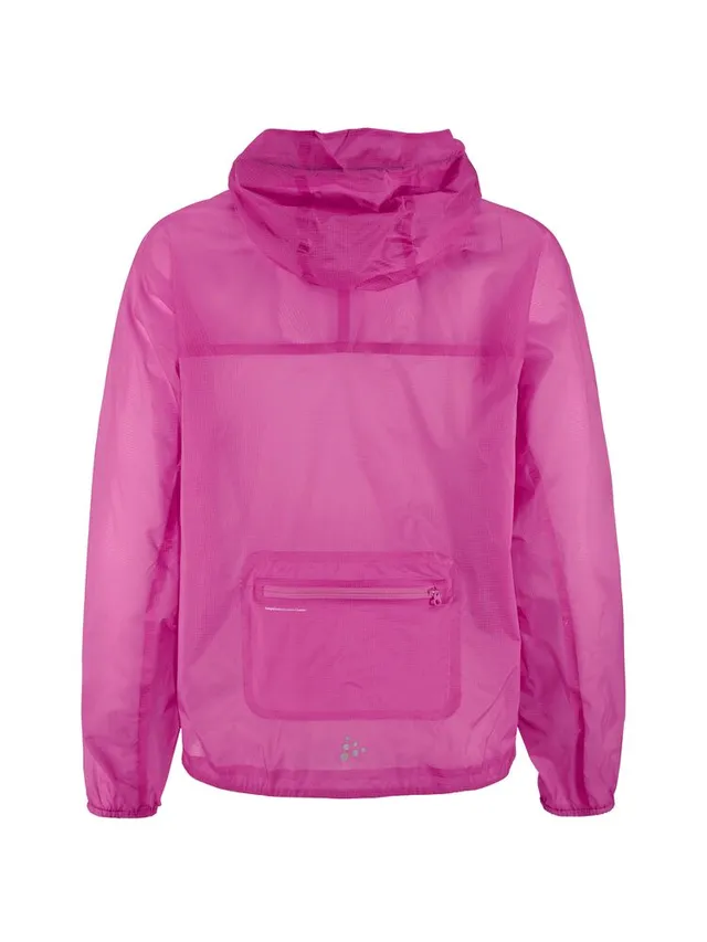 Craft W Jakke Hypervent Light Wind S Lett løpejakke - Magenta 
