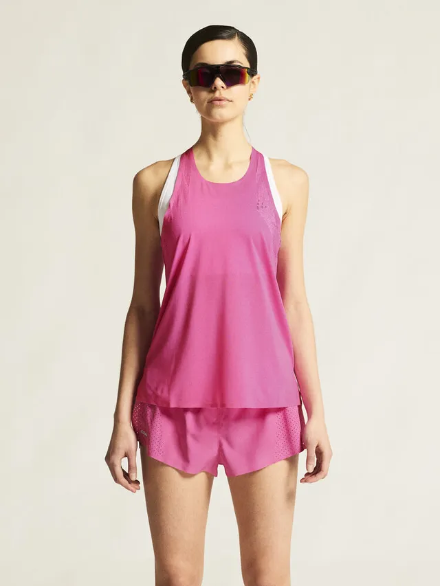 Craft W Singlet Race Day 2 M Avansert løpesinglet - Magenta 