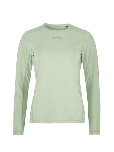 Craft W Trøye LS Adv Essence 2 Langermet treningstrøye - Glacial
