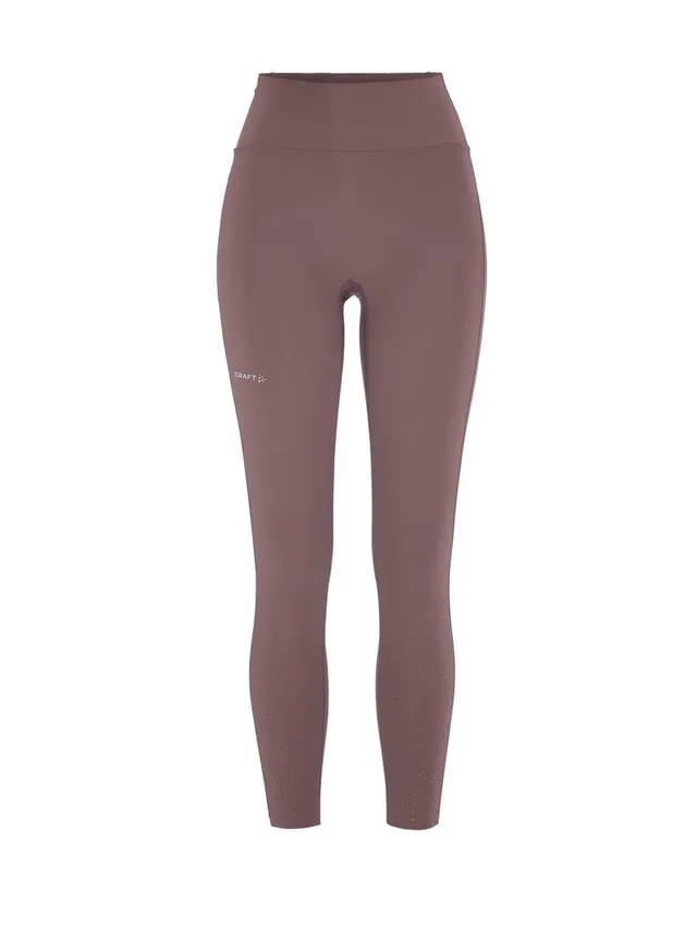 Craft Dame Tights Hypervent M Teknisk løpetight - Flint 