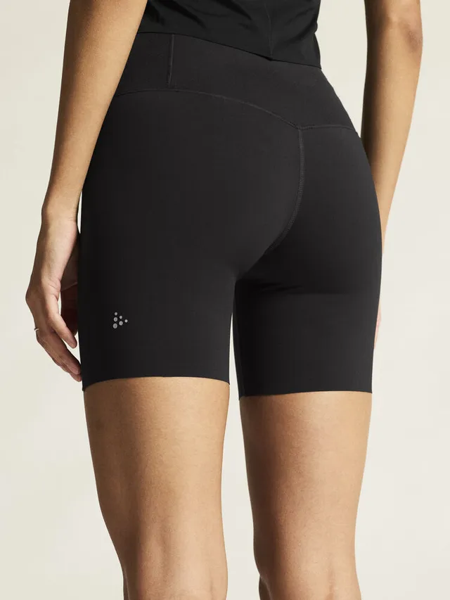Craft Dame Kort Tights Hypervent  S Tekniske korte løpetights - Black 