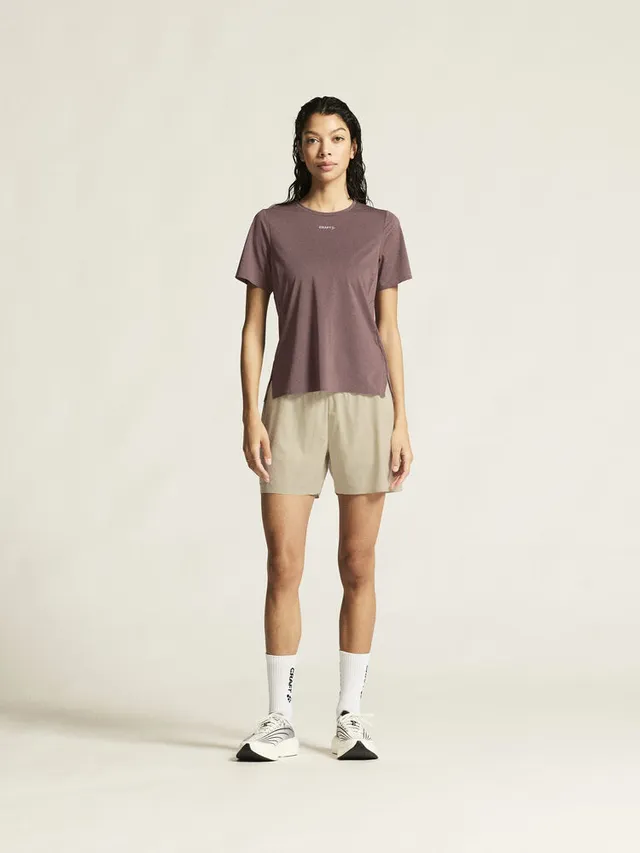 Craft Dame Shorts Pro Trail M Tekniske terrengshorts - Plaster 