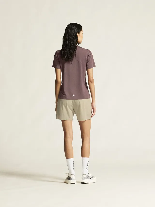 Craft Dame Shorts Pro Trail M Tekniske terrengshorts - Plaster 