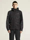Craft M Jakke Pro Hydro Lightweight L Ultralett vanntett løpejakke-Black/Black