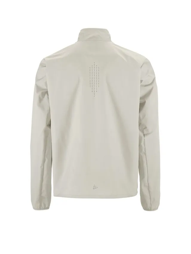 Craft M Jakke Essence Wind 2 L lett og allsidig treningsjakke - Cloud 