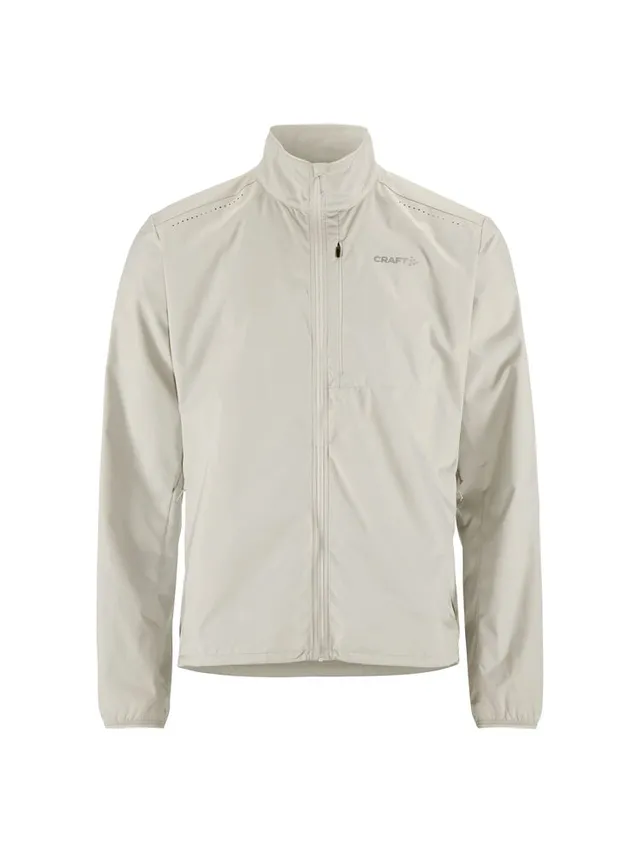 Craft M Jakke Essence Wind 2 L lett og allsidig treningsjakke - Cloud 