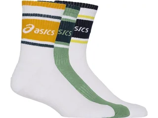 Asics Logo Crew Sock 3pk Godt pustrende og myke bomullssokker