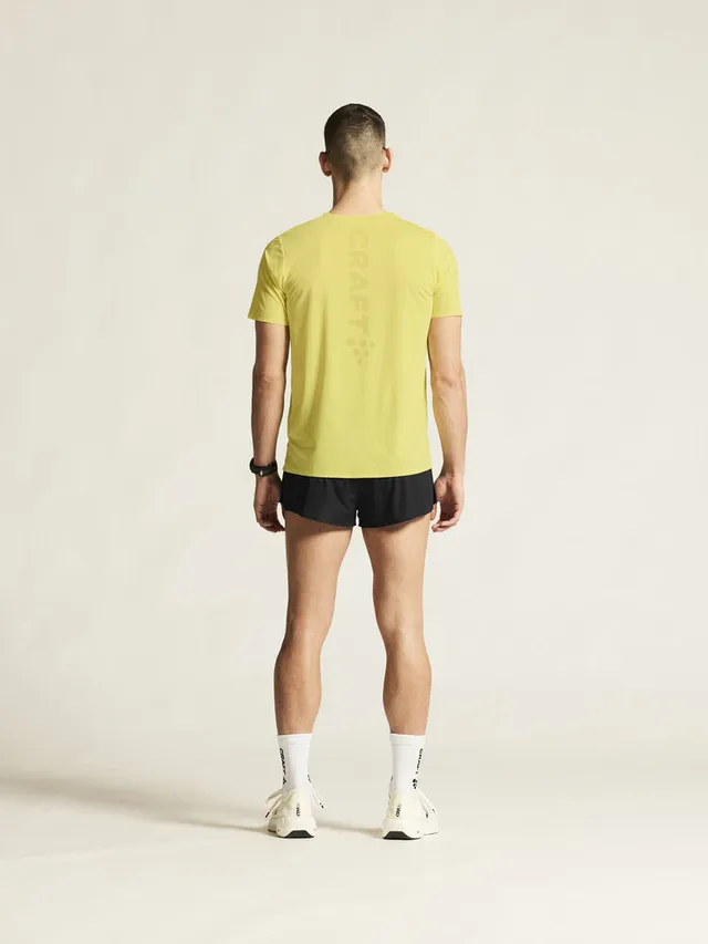 Craft M Trøye SS Race Day 2  M Konkurranse t-skjorte - Zest 