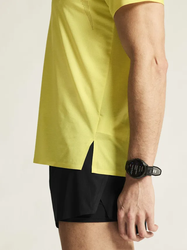 Craft M Trøye SS Race Day 2  M Konkurranse t-skjorte - Zest 