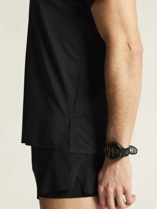 Craft M Trøye SS Race Day 2  M Konkurranse t-skjorte - Black 