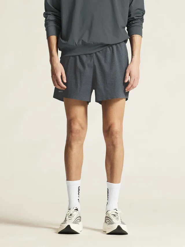 Craft M Shorts Hypervent Structure M slitesterk løpeshorts - Norit 