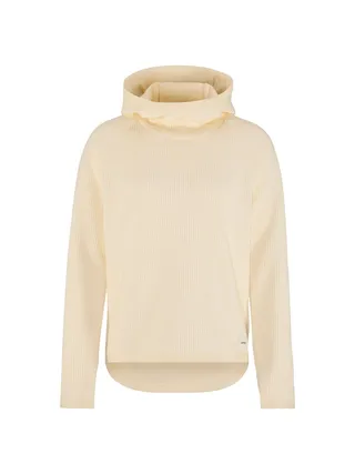 Craft W Trøye Grid Hood  S varm og allsidig hettegenser - Tofu