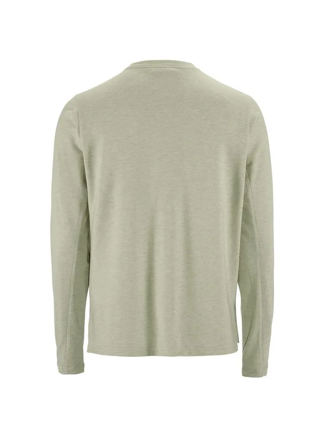 Craft M Trøye LS Thermal Mesh L Varm treningstrøye mesh - Pigeon Melange 