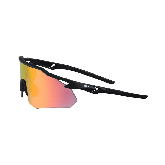 Leki Falcon Pro Sporstbrille Sort Lett og god sportsbrille 3 linser 
