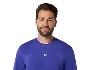 Asics Herre Trøye LS Road Seamless M Løpetrøye med ACTIBREEZE - CB/E 