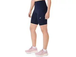 Asics Dame Tights 8in Sprinter M High waist løpeshorts- MIDNIGHT 